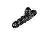 AN8048 Male AN Bulkhead Tee on Run Adapter, Bulkhead Tee Adapter, Safely Pass Lines Through Firewalls & Body Panels - image 1