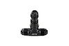 AN8346 Male AN Bulkhead Tee Adapter, Bulkhead Tee Adapter, Safely Pass Lines Through Firewalls & Body Panels - image 1