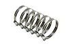 EMSC-40-60x6 Embossed Hose Clamp, Stainless Steel Embossed Hose Clamp, Size #28, Effective Range: 1-9/16 in.- 2-1/4 in., 6Pc - image 1