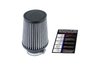 HPS-4295 Performance Air Filter, 2-1/2 in. Flange ID, 7-1/4 in. Height, Pre-Oiled & Reusable. - image 2