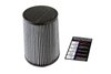 HPS-4297 Performance Air Filter, 3 in. Flange ID, 9-3/4 in. Height, Pre-Oiled & Reusable. - image 2