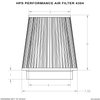 HPS-4304 Performance Air Filter, 6 in. Flange ID, 9 in. Height, Pre-Oiled & Reusable. - image 4