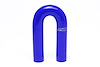 HTSEC180-112-BLUE Silicone 180-Degree U Bend Elbow Hose, High-Temp 4-Ply Reinforced, 1-1/8 in. ID, Blue - image 1