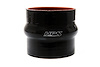 HTSHC-400-BLK Silicone Hump Coupler Hose, High-Temp 4-Ply Reinforced, 4 in. ID, 3 in. Long, Black - image 1