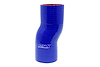 HTSOC-300-L6-BLUE Silicone Offset Coupler Hose, High-Temp 4-Ply Reinforced, 3 in. ID, 6 in. Long, Blue - image 1