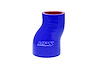 HTSOR-175-200-BLUE Silicone Offset Reducer Hose, High-Temp Reinforced, 1-3/4 in. - 2 in. ID, 3 in. Long, Blue - image 1