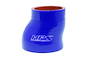 HTSOR-225-250-BLUE Silicone Offset Reducer, High-Temp Reinforced, 2-1/4 in. - 2-1/2 in. ID, 3 in. Long, Blue - image 1