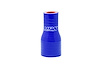 HTSR-138-187-BLUE Silicone Reducer Hose, High-Temp 4-Ply Reinforced, 1-3/8 in. - 1-7/8 in. ID, 3 in. Long, Blue - image 1