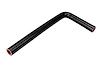HTSEC90-062-L4X6-BLK 90-Deg. Silicone Coupler, High-Temp 4-Ply Reinforced, 5/8 in. ID, 4 in. & 6 in. Legs - image 1