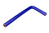 HTSEC90-062-L4X6-BLUE 90-Deg. Silicone Coupler, High-Temp 4-Ply Reinforced, 5/8 in. ID, 4 in. & 6 in. Legs - image 1