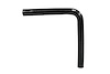 HTSEC90-125-L10-BLK Silicone 90-Degree Elbow Hose, High-Temp 4-Ply Reinforced, 1-1/4 in. ID, 10 in. Leg, Black