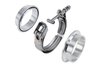 VCKIT-AL-500 V-Band Clamp w/ Interlocking Aluminum Flanges, For 5 in. OD Tubing. - image 2