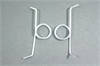 Door Open Mechanism Springs for 1963-1967 Corvette C2 - image 1