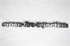 Side Emblem for 1982 Corvette C3 Cross Fire Injection - image 1