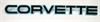 Rear Emblem Letter Set for 1990 Corvette C4 - image 1