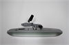 10" Interior Mirror with Map Light for 1964-1976 GM Vehicles - image 1
