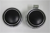 Radio Knob & Spacer Set for 1969-1971 Camaro/Chevelle/Corvette C3 - image 1