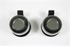 Radio Knob & Spacer Set for 1977-1980 Corvette C3 - image 1