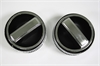 Radio Knob & Bezel Set for 1967-1970 GM Cars - image 1
