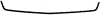 Front Bumper Moulding for 1984-1990 Corvette C4 - image 1
