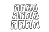 62 ROCKER MOULDING CLIPS - image 1