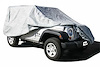 CAR COVER 4 LAYER GREY 2DR WRANGLER 76-06 INCL LOCK CABLE AND STORAGE BAG - image 1
