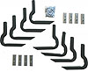 STREAMLINE BRACKET JEEP WRANGLER 4 DR 07-10 INCL REPLACEMENT BAR END CAPS - image 1