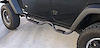 2IN SLIMINLINE SIDE BARS WITH STIRRUP STEP 07-12 JEEP WRANGLER 4 DOOR - image 1