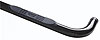 SIDE BAR DODGE RAM 02-08 QUAD CAB 4 DR BLACK POWDER COAT - image 1
