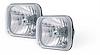 H4 MSR Headlight Conversion Kit Direct Replacement for 1987-1995 Wrangler YJ