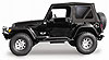 COMPLETE TOP FRAME AND HARDWARE 97-06 JEEP WRANGLER STEEL DOORS NO SOFT UPPER DOORS DIAMOND BLACK - image 1
