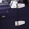 Door Hinges without Mirror Mount Holes 1976-1995 CJ & Wrangler with Full Steel Doors - image 1