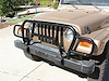 Front Euro Grille Guard 1987-2006 CJ, Wrangler YJ, TJ & Unlimited
