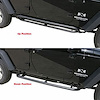 Retractable RockGuard Steps for 2007-2018 Jeep Wrangler JK Unlimited