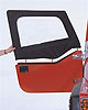 DOOR SKINS FOR SOFT UPPER DOORS 03-06 WRANGLER PAIR KHAKI - image 1