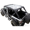 Mesh Shade Soft Top for 2007-2017 Jeep Wrangler - image 1