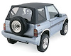 REPLACEMENT PLUS TOP SUZUKI SAMURAI 86-94 STATIC TINTED WINDOWS BLACK DIAMOND - image 1