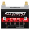 FT438-U1 FT-Series AGM 12 V Battery, Group: U1, 438 CCA, 35 AH, Brass SAE Terminal - LHP - image 2