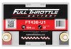 FT438-U1 FT-Series AGM 12 V Battery, Group: U1, 438 CCA, 35 AH, Brass SAE Terminal - LHP - image 4