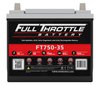 FT750-35 FT-Series AGM 12 V Battery, Group: 35, 750 CCA, 64 AH, Brass SAE Terminal RHP - image 2