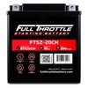 FTSZ-20CH FTS-Series Powersport AGM 12 V Battery, Group: BTX20CH, 250 CCA, 18 AH, Terminal - Powersport Type 4 - image 3