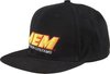 HAT FLAT BILLED BLACK - image 3