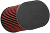 Dryflow Air Filter; Replacement; Oval;Base Outside L-8 in./W-10 in.;Top Outside L-9.5 in./W-6.75 in. - image 1