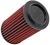 Dryflow Air Filter Round Straight Universal OD-6.063 in. ID-3.75 in. Flange L-1 in. H-9.5 in. Centered Rubber w/Inner Wire - image 1