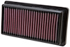High Performance OE-Replacement Air Filter 2007-2014 Renault Twingo/Wind - image 1