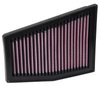 33-3031 High Performance O.E. - Style Replacement Filter 2011 Audi RS5 4.2L, 2015-2013 Audi RS5 4.2L - image 2