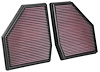 33-3128 High-Performance OE-Style Replacement Air Filters BMW M5/M8/M8 Gran Coupe/760i xDrive 4.4L V8