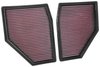 33-3128 High-Performance OE-Style Replacement Air Filters BMW M5/M8/M8 Gran Coupe/760i xDrive 4.4L V8 - image 2