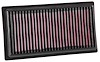 33-5060 Replacement Air Filter 2017-2020 Subaru BRZ, Select Subaru BRZ, 2017-2020 Toyota 86, Select Toyota GR86