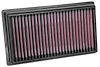 33-5081 High-Performance OE-Style Replacement Air Filter For Hyundai Accent 1.6L & Fits Kia Rio 1.6L - image 1